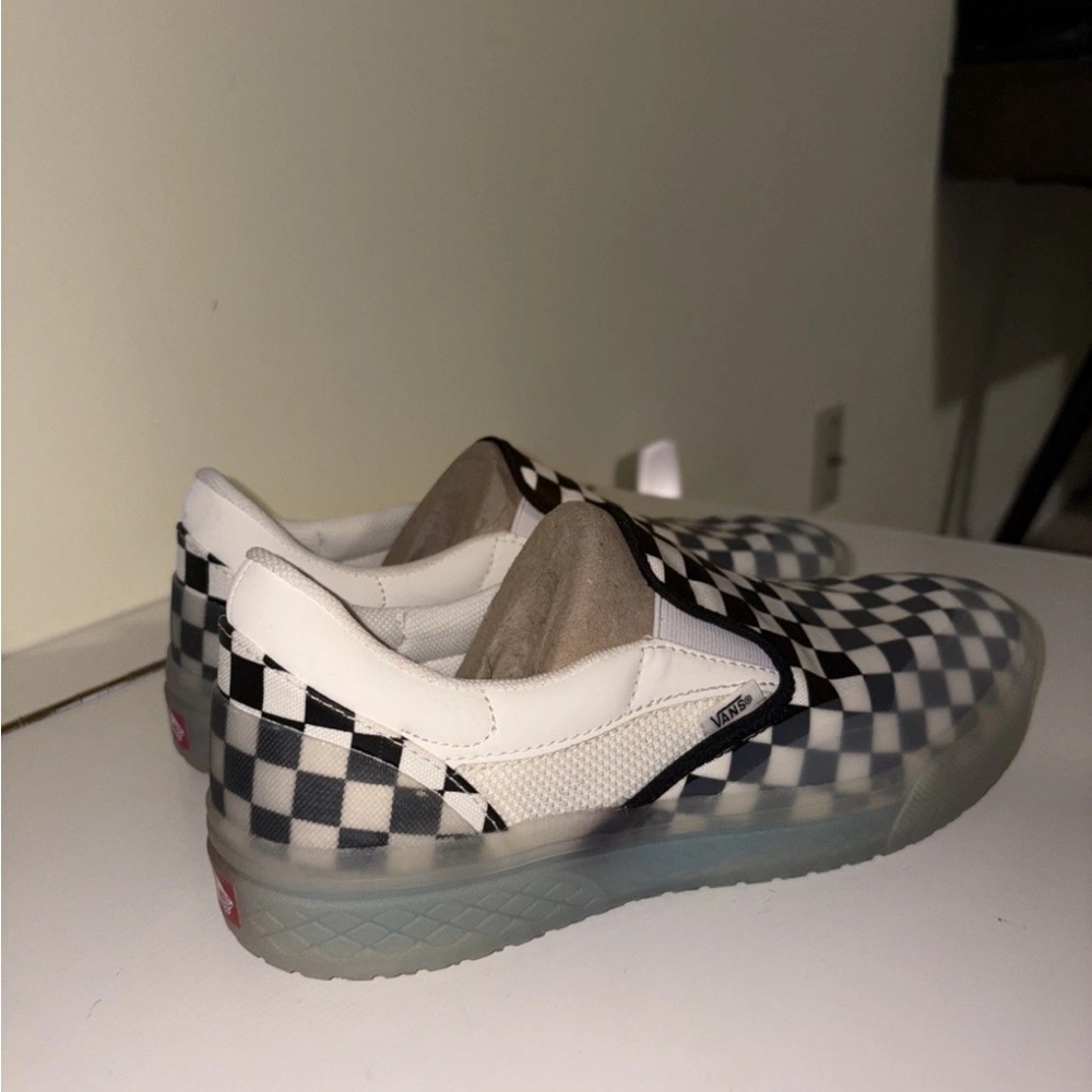 Vans Black and White Checkered Sneakers